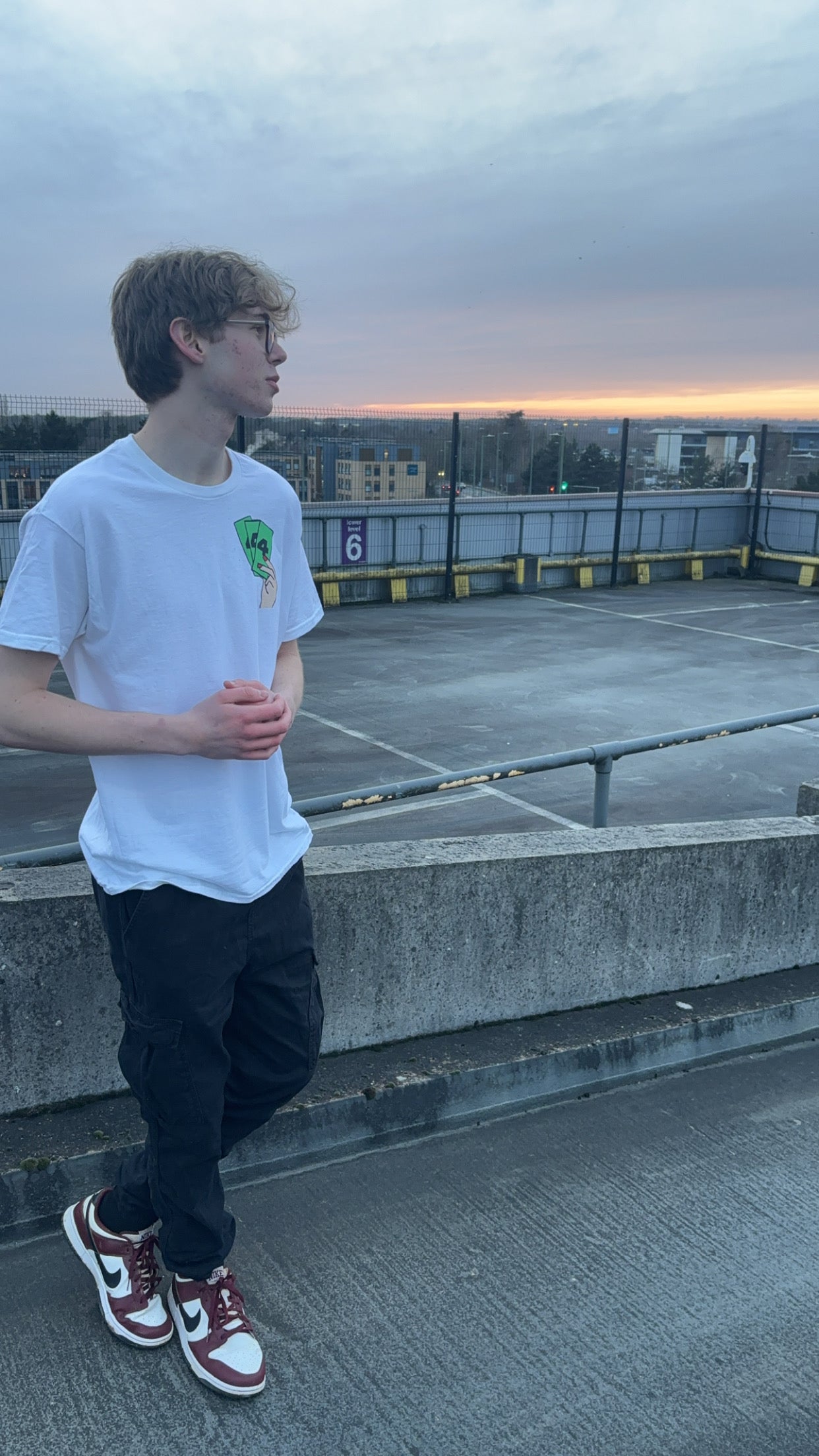 White ASK FOR MORE tee